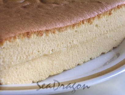 Vanilla Ogura Love Cake - texture